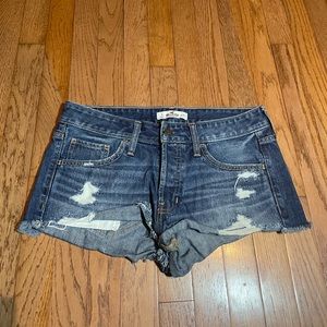 hollister jean shorts